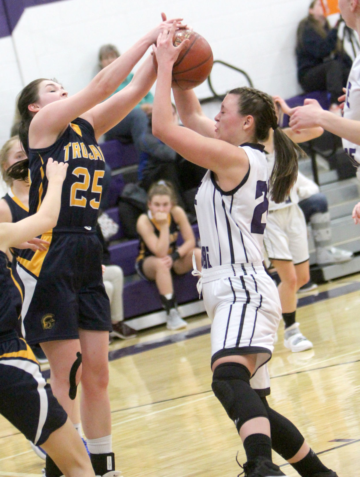 New Auburn at Lake Holcombe girls basketball 12-13-19